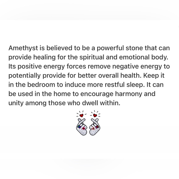 Amethyst Sterling Silver overlay ring - Picture 7 of 7